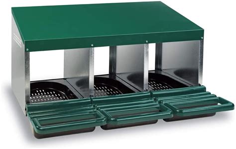 metal nesting box lid|nesting boxes at tractor supply.